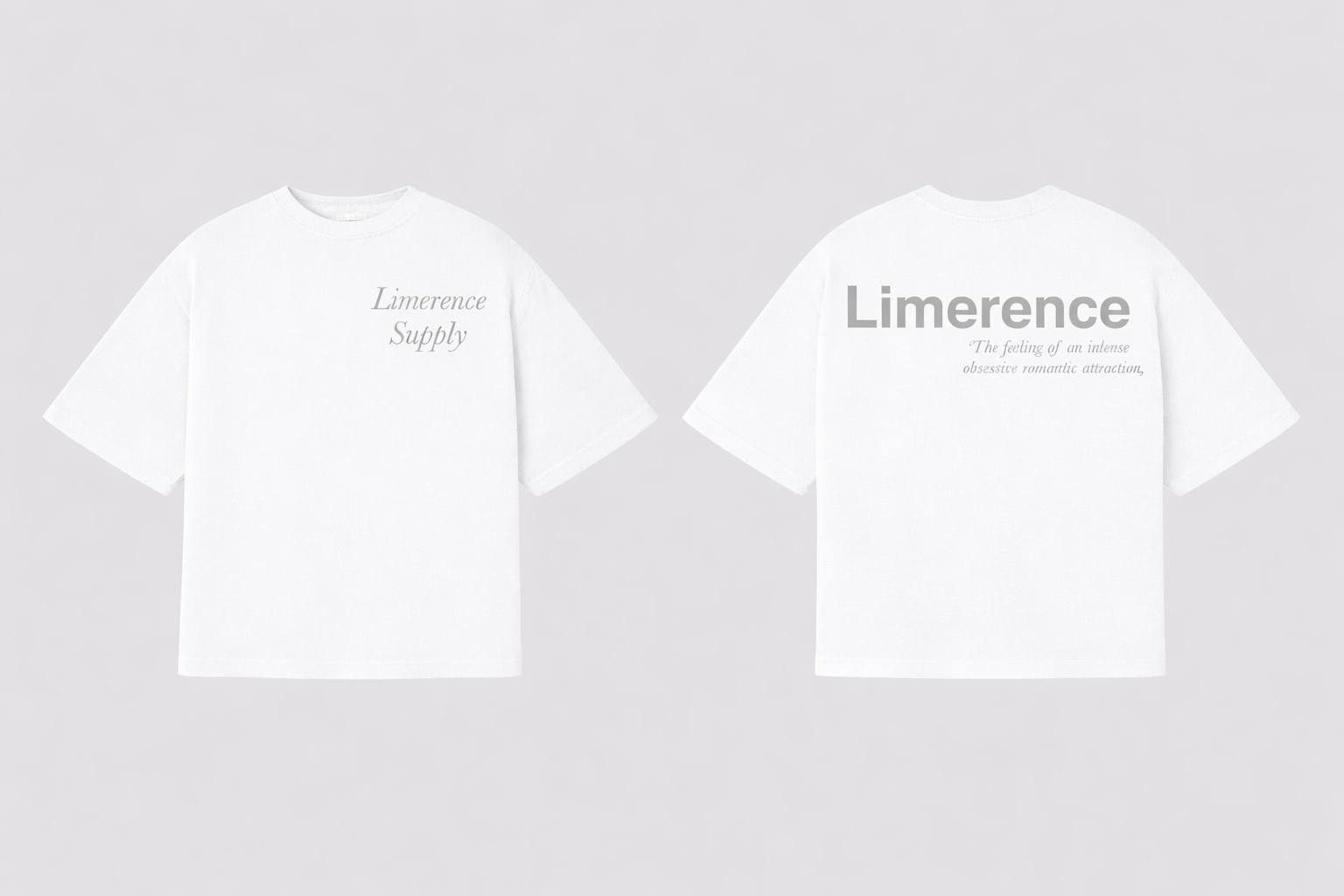Limerence Supply White T-Shirt - Aurora Collection